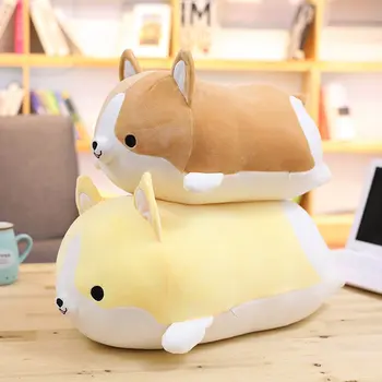 2024 Wholesale Price Cute Soft Corgi Dog Design Plushies Doll Kawaii Stuffed Animals Plush Toys Pillow
