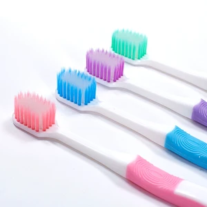High Quality PVC Box Packaged Adult Toothbrush Durable PP Handle with Soft Nylon Bristles Biodegradable-Household Toothbrush