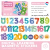 Puzzle magnétique 3 pièces avec emballage boîte couleur entièrement en anglais.