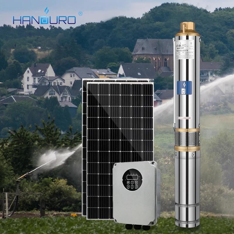 2HP China Bigger Flow 1500w Solar Water Powered Water Pump for Irrigation Yemen Market