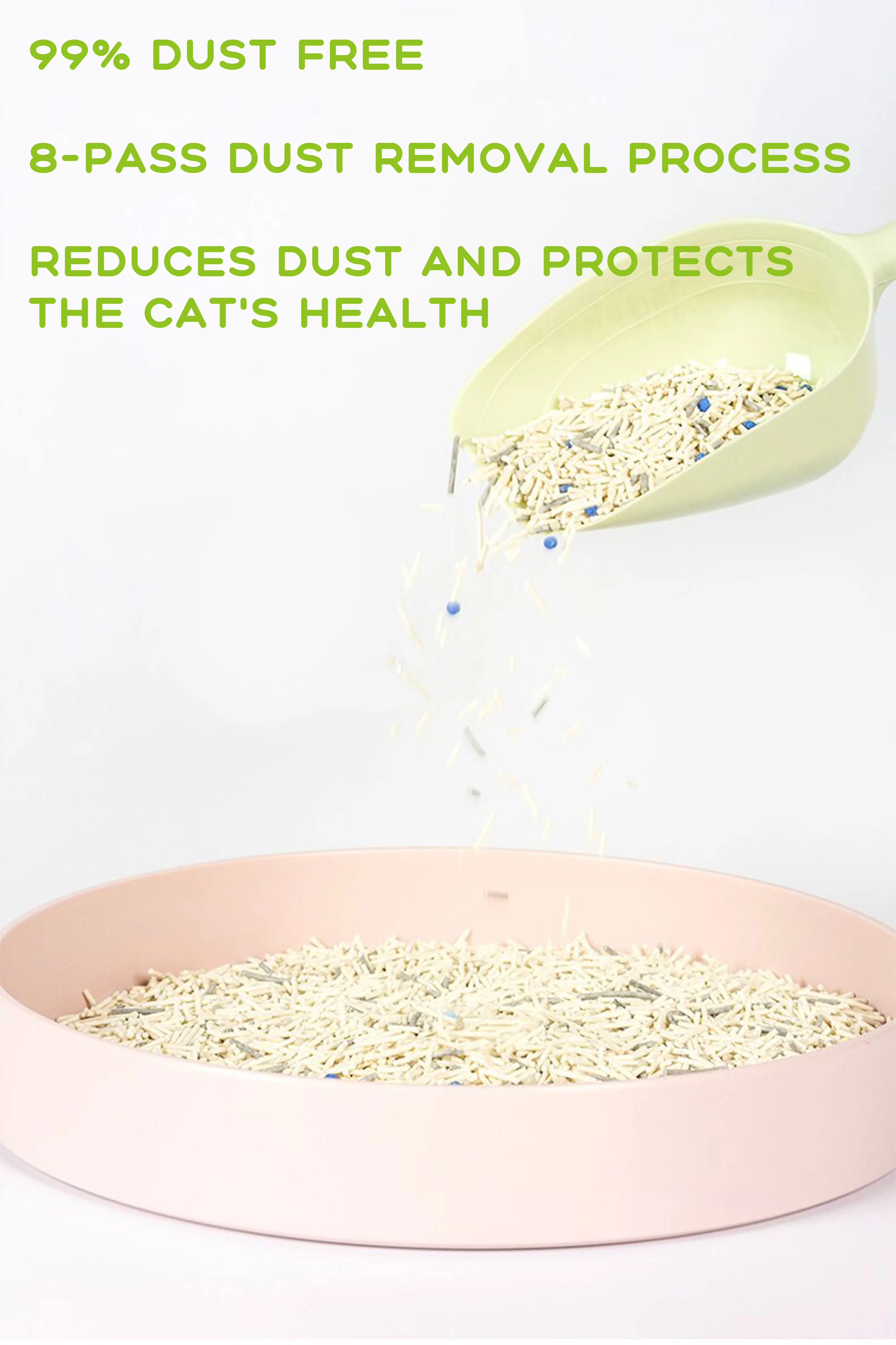 Flushable Natural Tofu Cat Litter High Quality Oem/odm Tofu Cat Litter