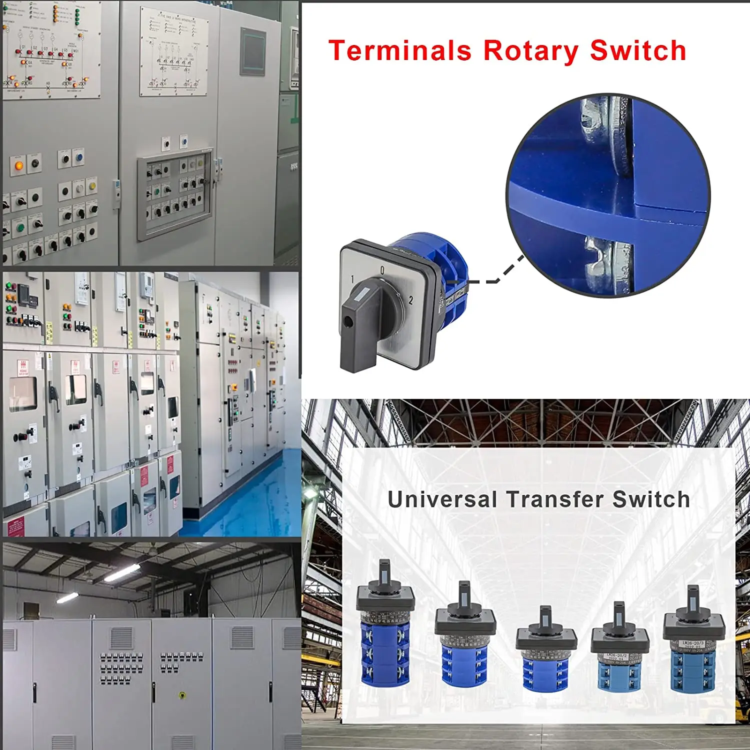 Interrupteur Came 690V 25A Commutateur Rotatif 2 Positions 690V 25A - Interrupteur Came Universel Pour Ateliers Industriels Commutateur Industriel 2 Positions