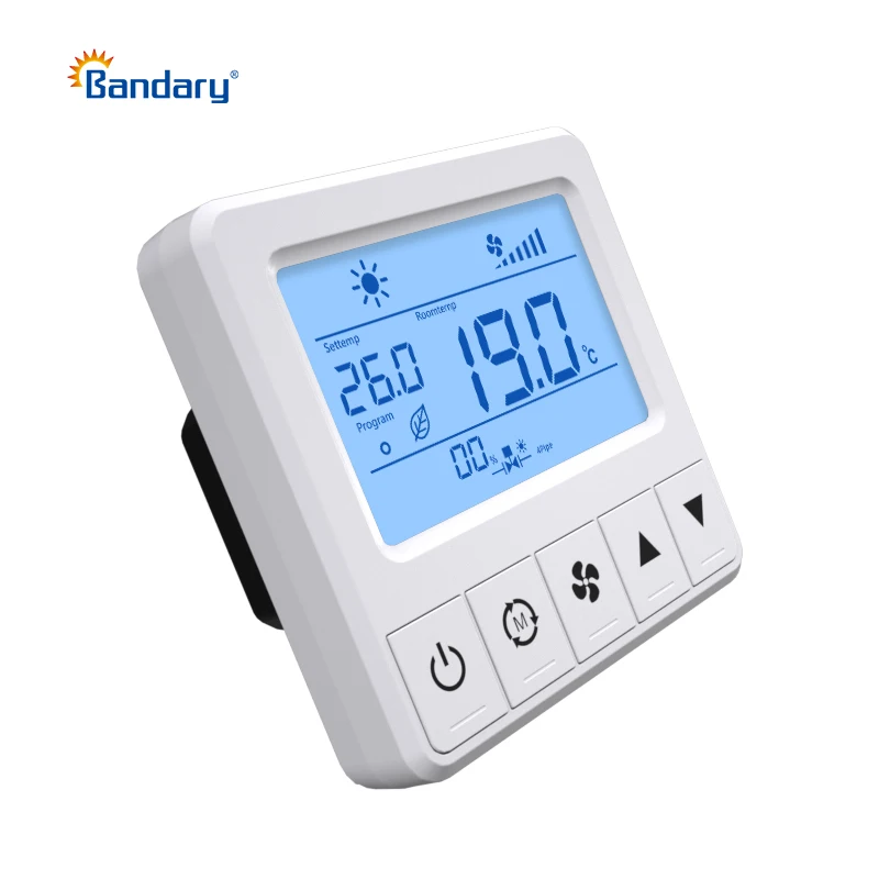 Bandary FC182- 3AO2DO air conditioner 0-10V modbus fan cooling and heating room thermostat