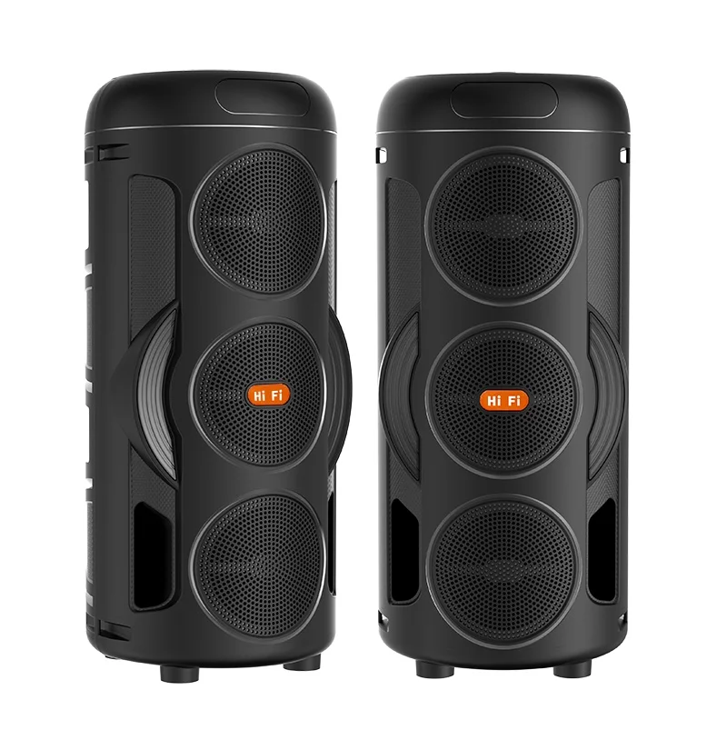 MZS-3332 Bluetooth Hoparlör, 3 İnç Subwoofer, RGB Işıklar, Taşınabilir