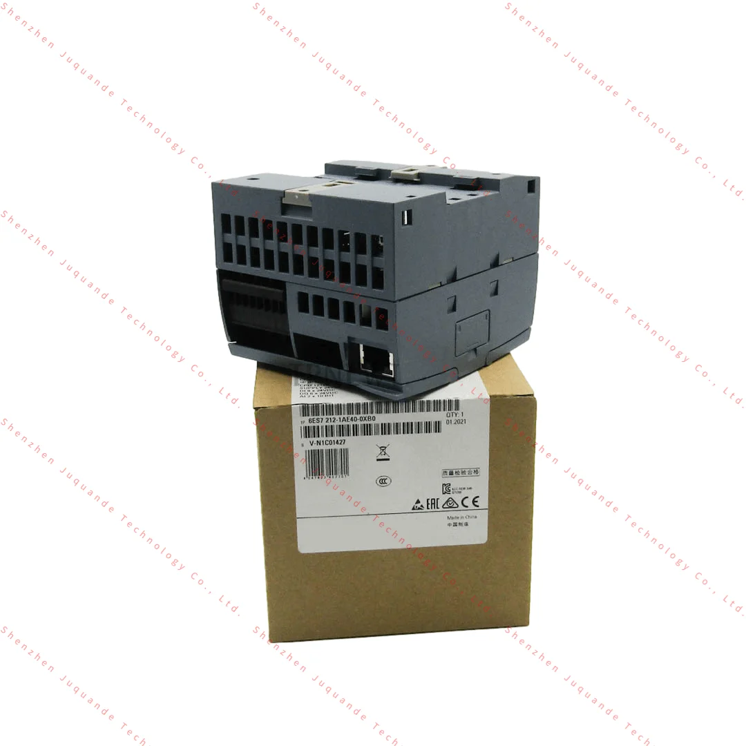 Vânzător de aur 6ES7212-1AE40-0XB0 Controller PLC serie S7-1200, nou, original, stoc disponibil în depozit 6ES7 212-1AE40-0XB0
