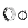 Acero inoxidable plateado (cargador con cable) Talla 6 plateada