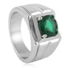 Silver (Green Stone)