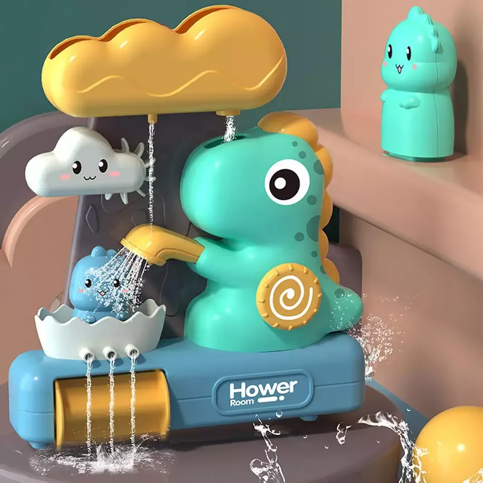 Baby Bath Toys Stem Bathroom Lion Bathtub Shower Toy Animals Bathtub