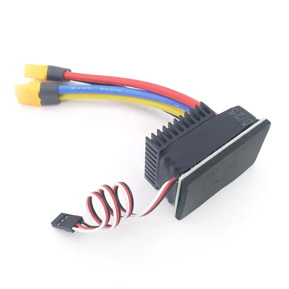 2S 30A Brushed ESC Speed Controller With 380 Motor For RC Boat & Car