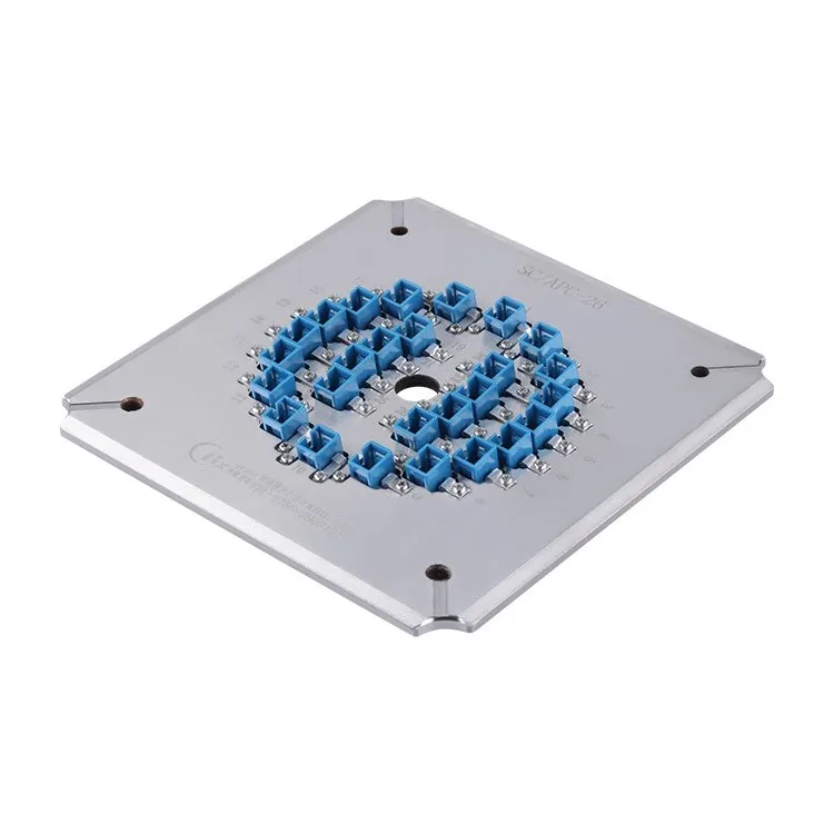 High Stability Fiber Optic Polishing Jig with Good Surface Quality and Easy to Change Jigs for SC APC Connector Type