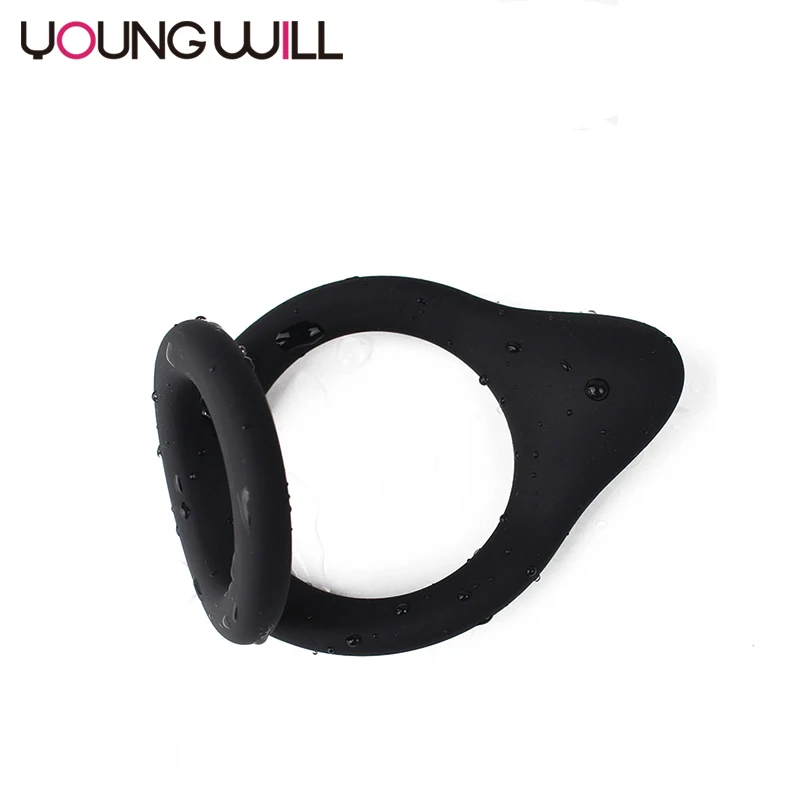 Stretchy Silicone Cock Ring fr Mnner  Wasserfest & phthalatfrei