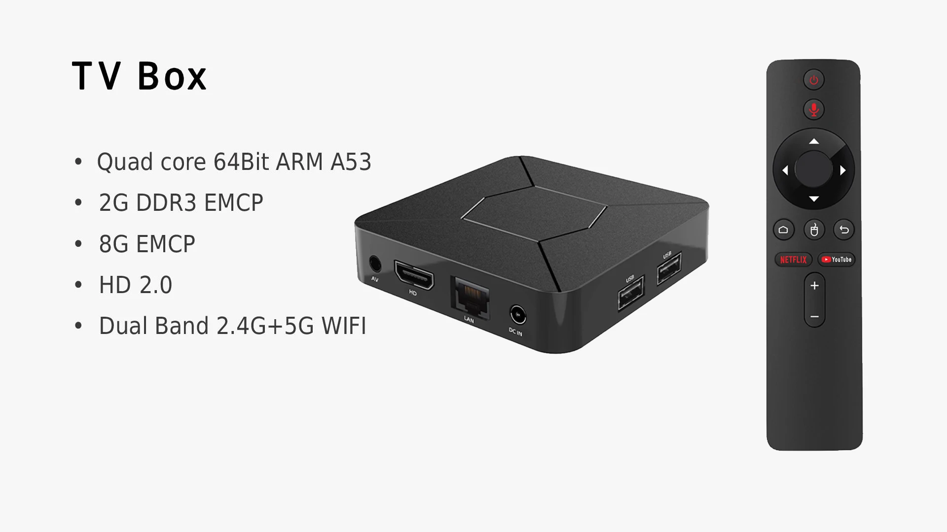 Ready To Ship Q5 Android 10.0 Smart Tv Box Allwinner H313 Media Player ...