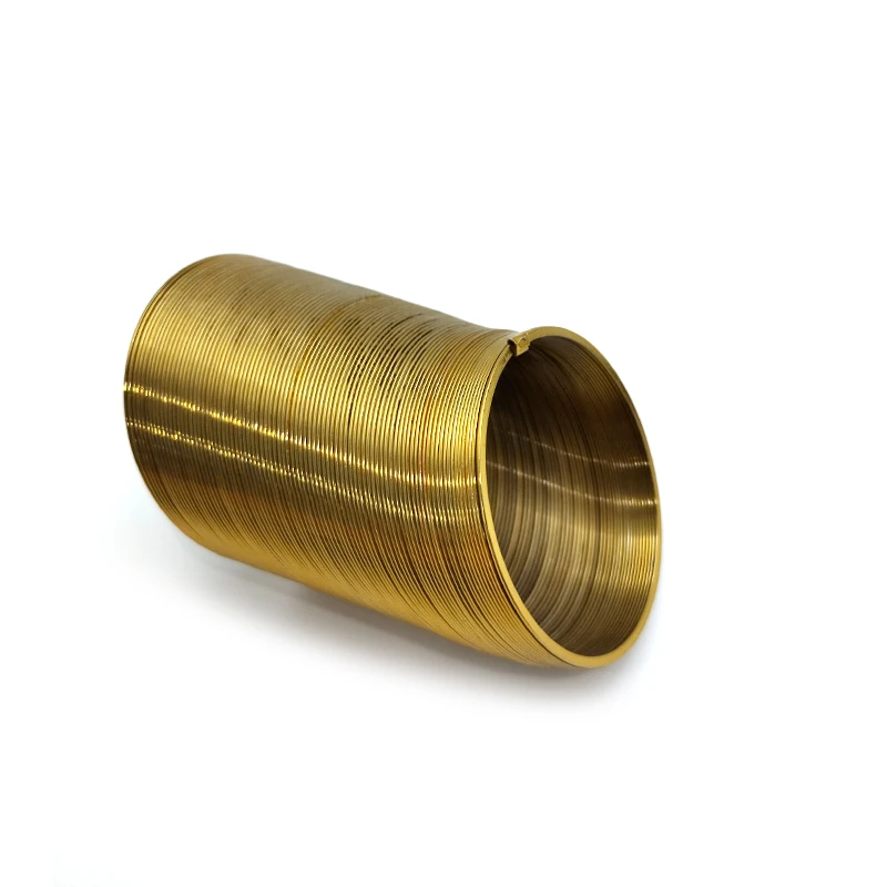 Customized Stainless Steel Compression Spring Colorful Metal Toy Slinky Coil Industrial Usage