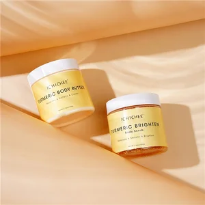 Hot Selling Original Quality Cheap Price Whipped None Whitening   Turmeric Body Butter Wholesale Custom