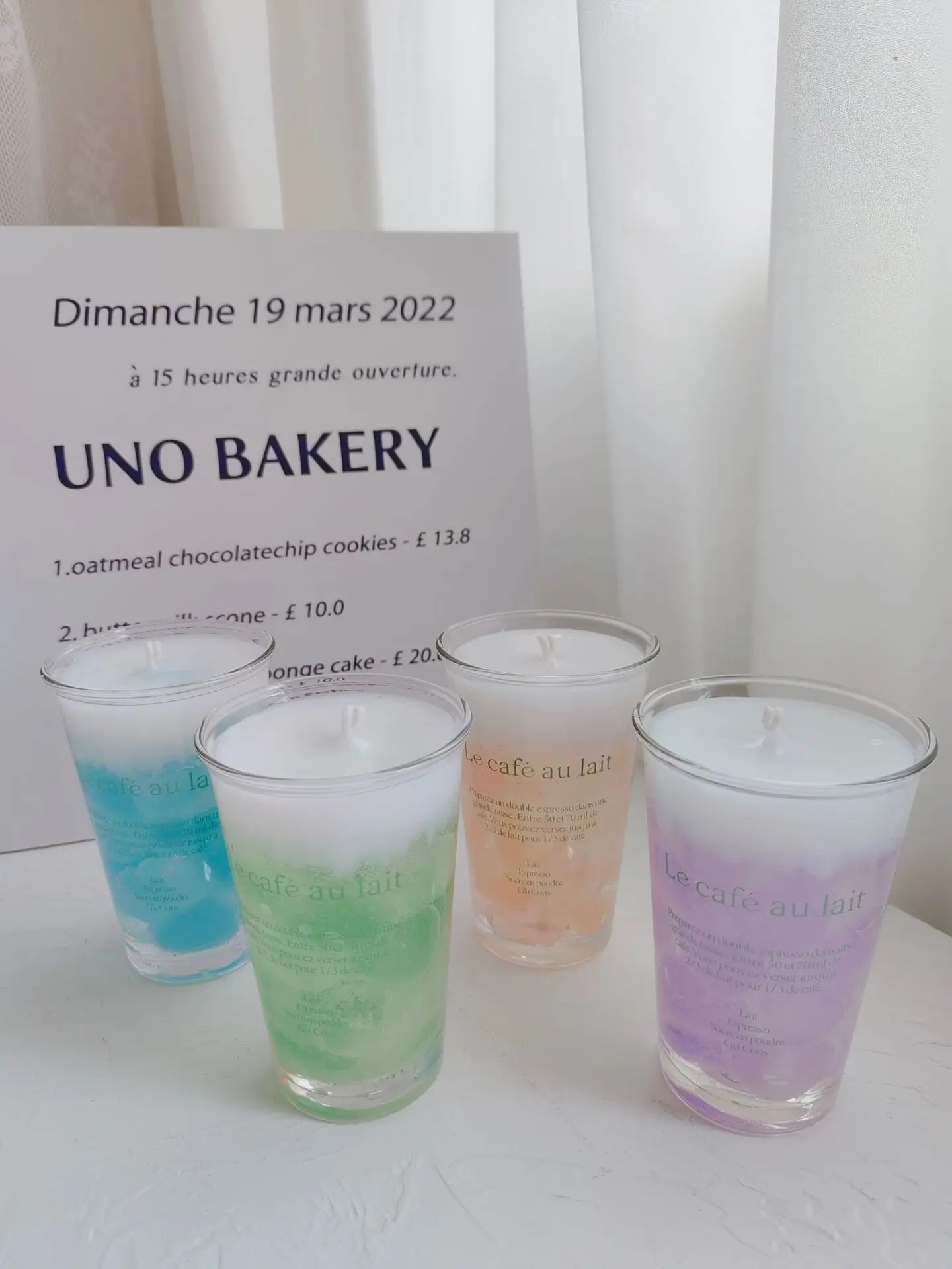 Q219 Love Sparkling Water Scented Candle Drink Shaped Candle Handmade