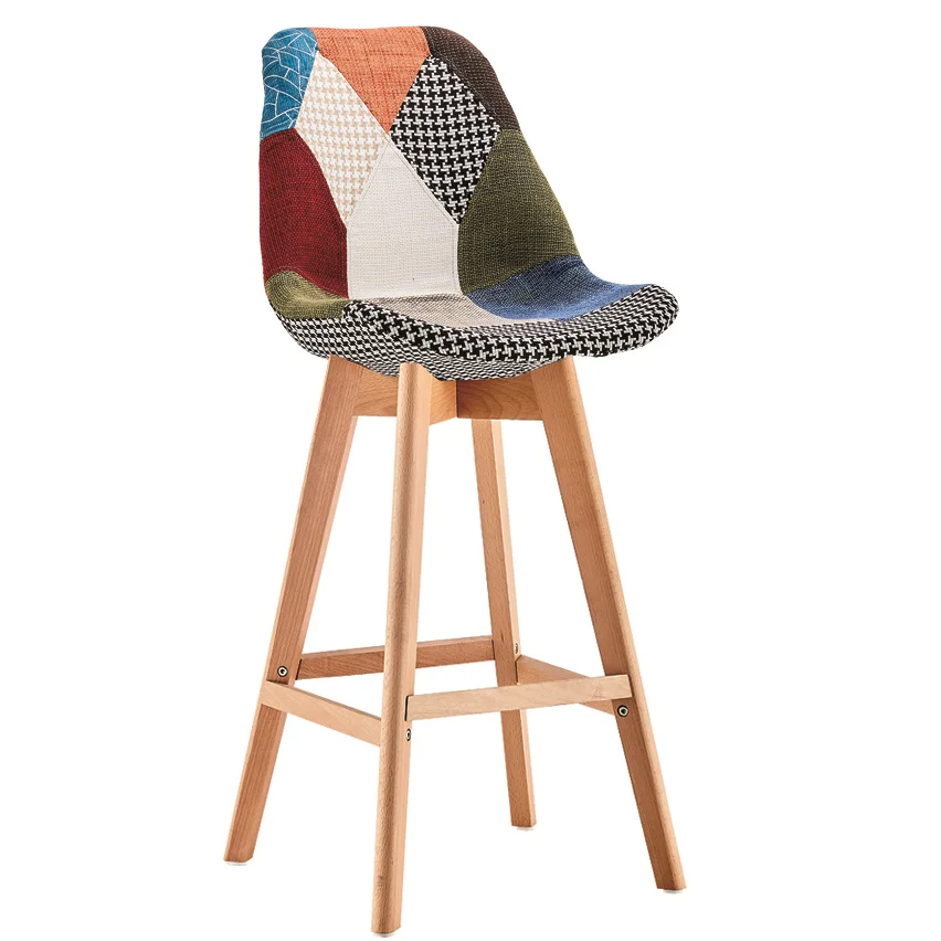 patchwork bar stool