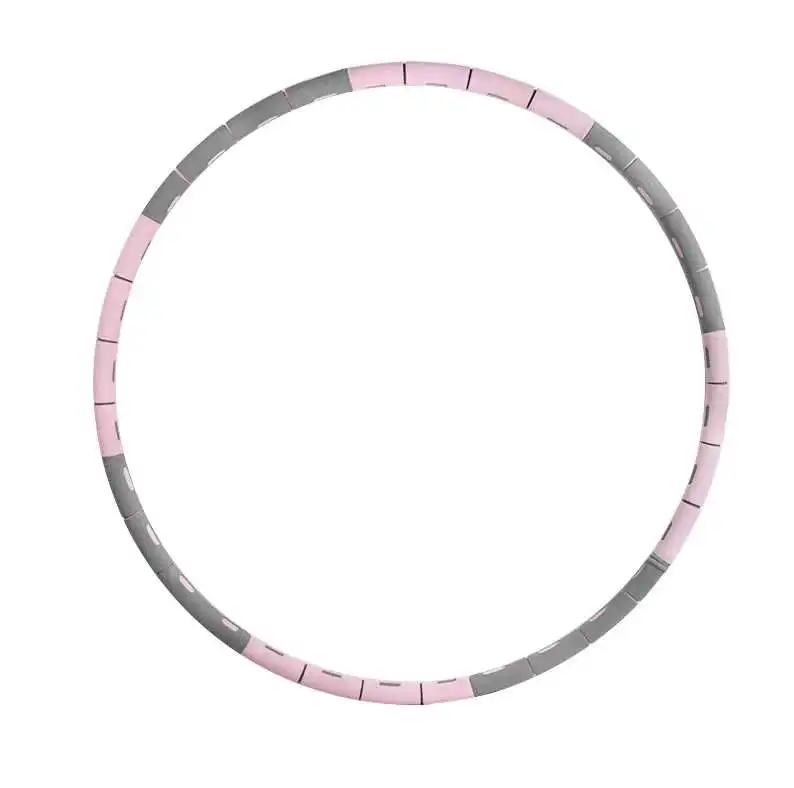 Оптовая продажа, дешевое регулируемое весеннее утяжеленное магнитное массажное кольцо для фитнеса Hu La Hula Hoola, спортивное кольцо для фитнеса