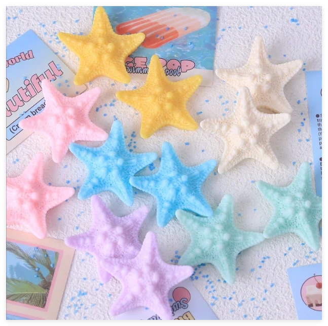 Crafans Resin Shark Cabochons - 20Pcs Flat Back Cyan Marine Animal Beads For Jewelry Making - View #5