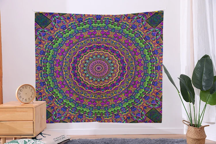 Custom Tapestry Wall Mandala Series Tapestry Decoration Hanging