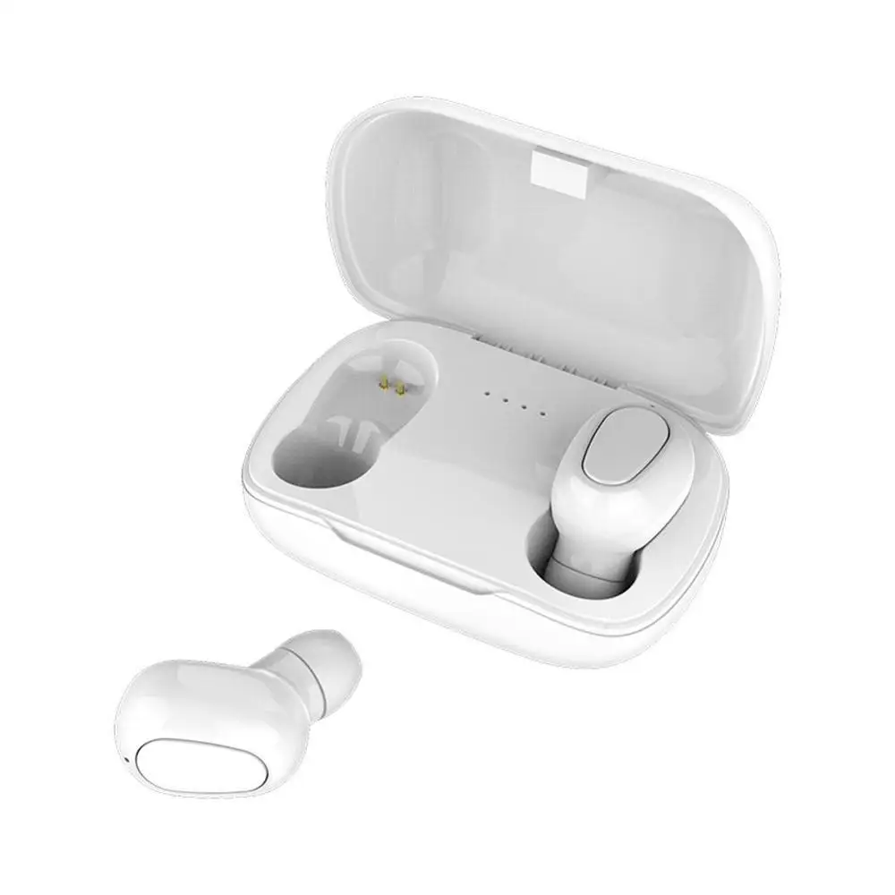L21 TWS Wireless Earphones Bluetooth HD Call Headphones Stereo Headset  With Charging CaseHi-fi Sound Bluetooth Headset
