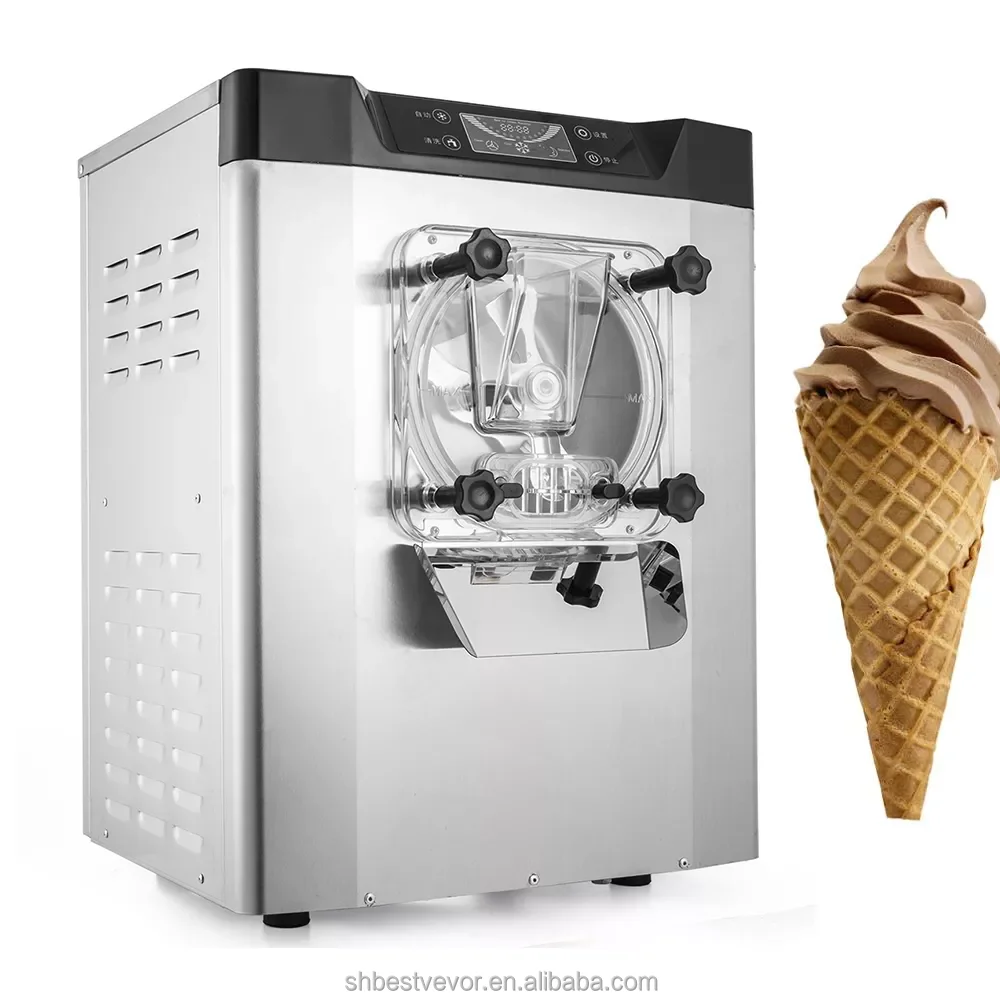 ICECREAM IC24460WHITE 関税送料込 Ce Certificate Soft Serve Ice Cream Machine Table Top - Soft