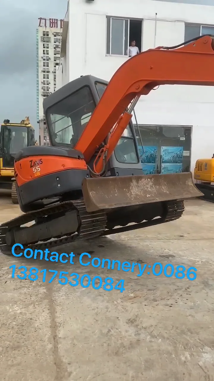 Used Hitachi ZX55 Excavators - Reliable Japanese Machines