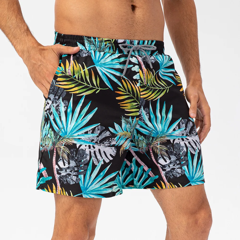 Atmungsaktive Badeshorts für Herren aus 100 % Polyester, schnelltrocknend, für den Sommer, mit Taschen515_voghion.com