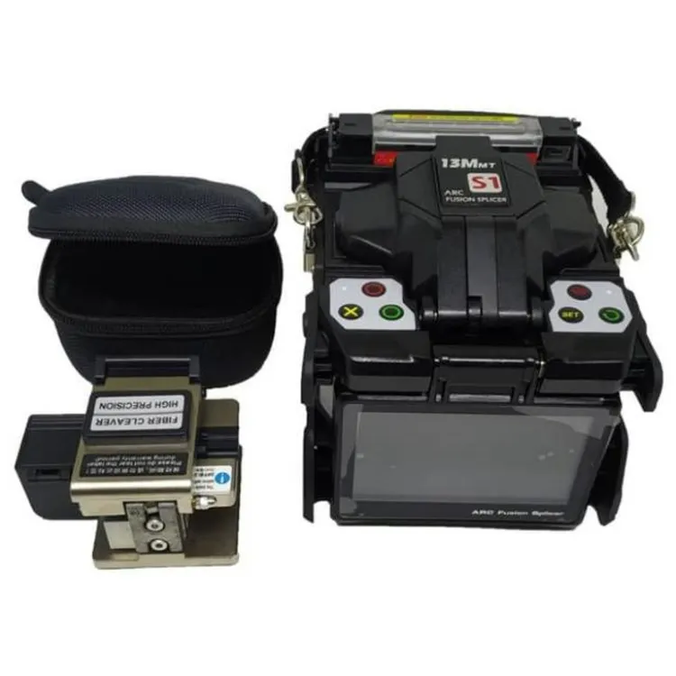 Tumtec 13MMT S1 FTTH Fiber Optic Welder Optical Fiber Fusion Splicer Machine