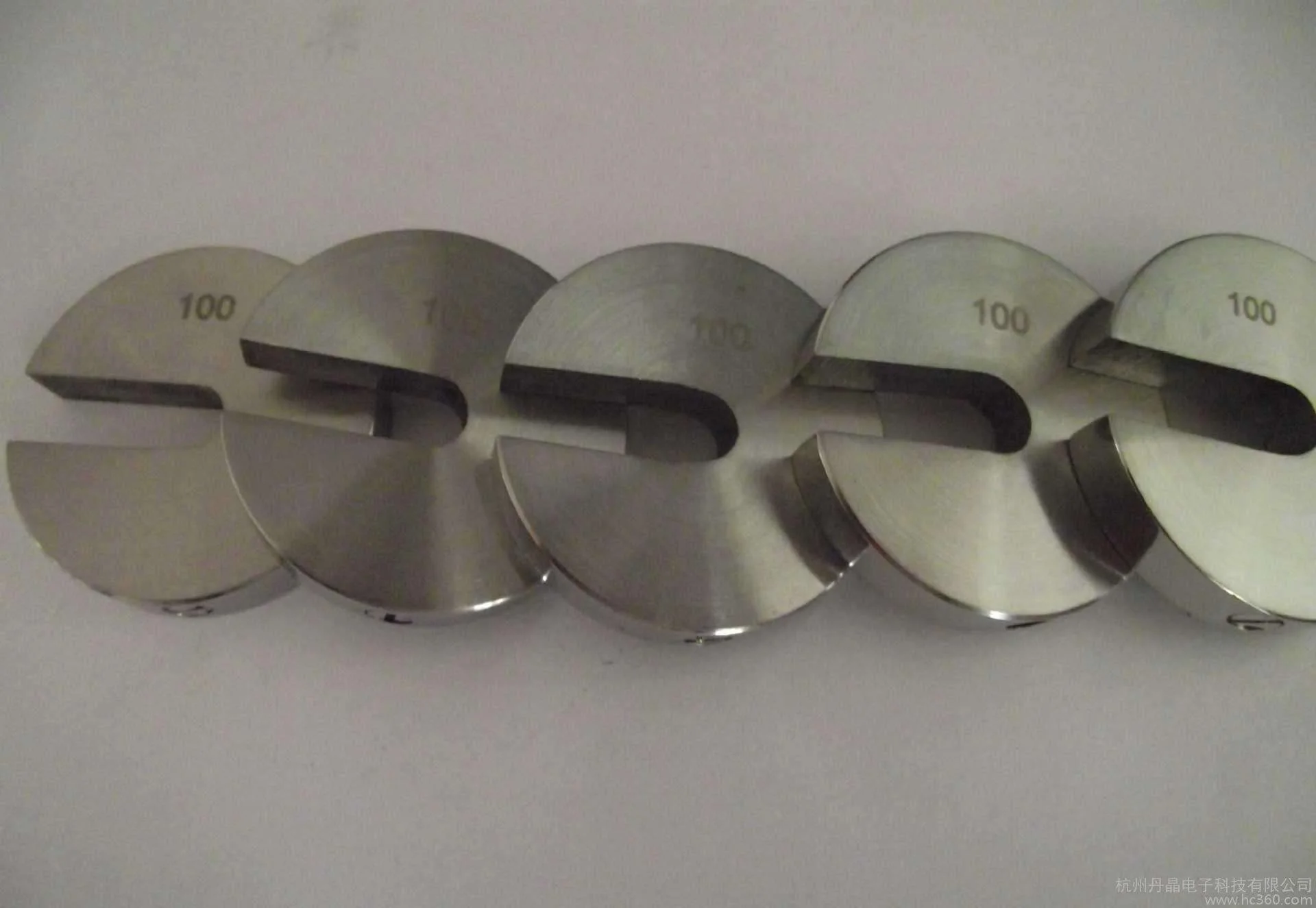 Stainless Steel Weight Set of 9 AWSS09