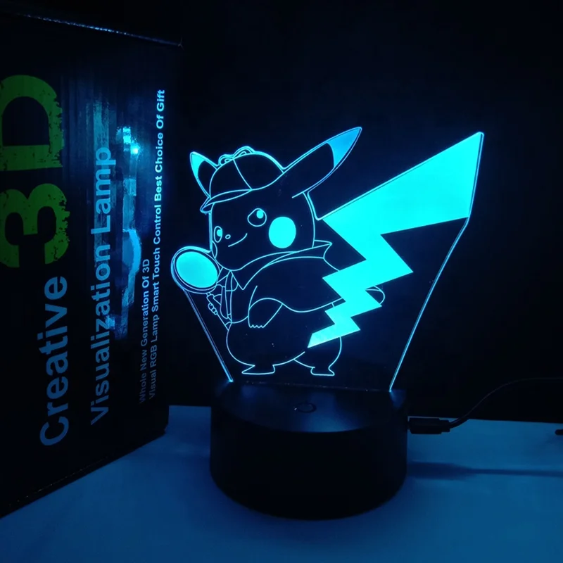 Dragon Ball Z Goku 3D LED Lamp with Remote & Touch Control ODM