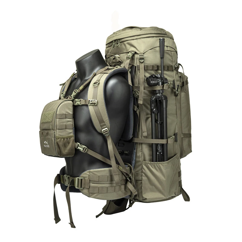 Gaf Customized 500d Cordura Nylon Camping Backpack Hunt 80l Volume ...