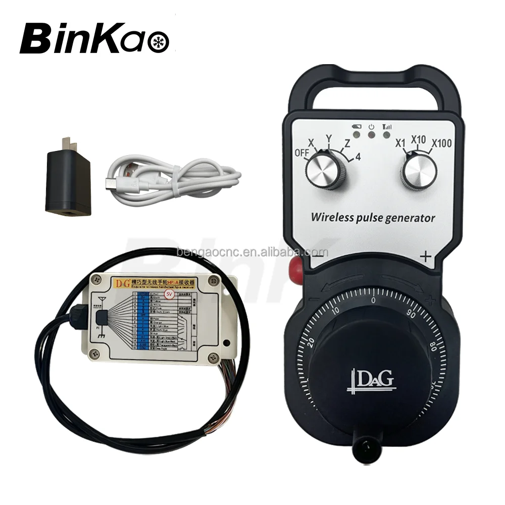 3 4 5 Axis Universal Version Wireless Mpg Handwheel Manual Pulse Generator for Siemens Mitsubishi Fanuc System