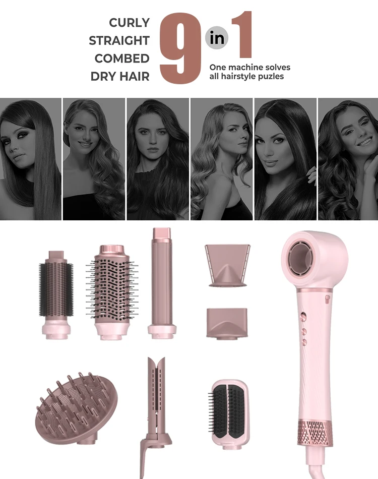 3 heat setting hot air brush-10