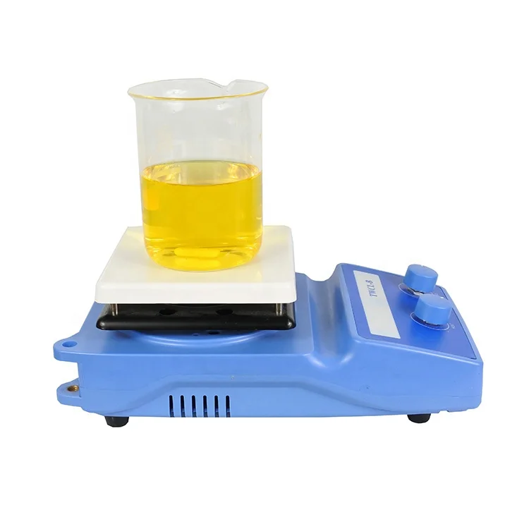 Лабораторная магнитная мешалка с нагревательной пластиной 100-1800 об/мин