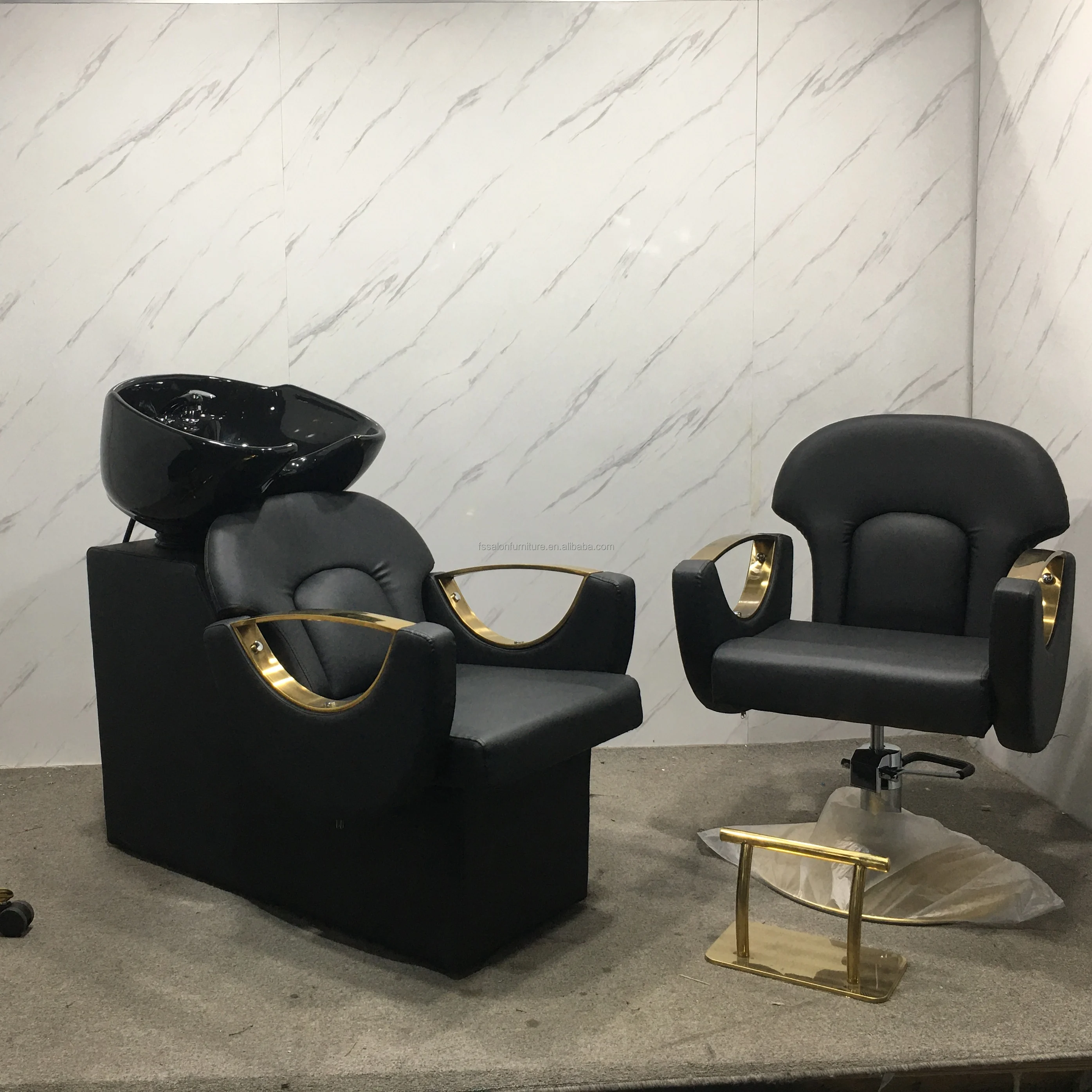 Shampoo Basin Hair Salon Furniture Set Styling Chair