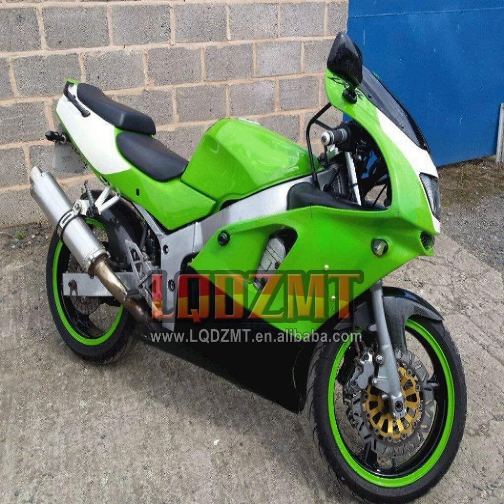Body Kit for KAWASAKI NINJA ZX-6R - Green Black Fairing