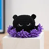 Black mop little octopus