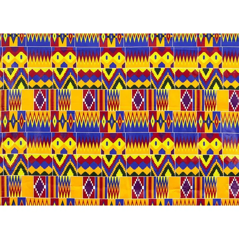 Ready to Ship Beautiful Wax Cotton Fabric Turkey Printed Washable Wax Cotton Fabric Comfortable Wax African Cotton Fabric