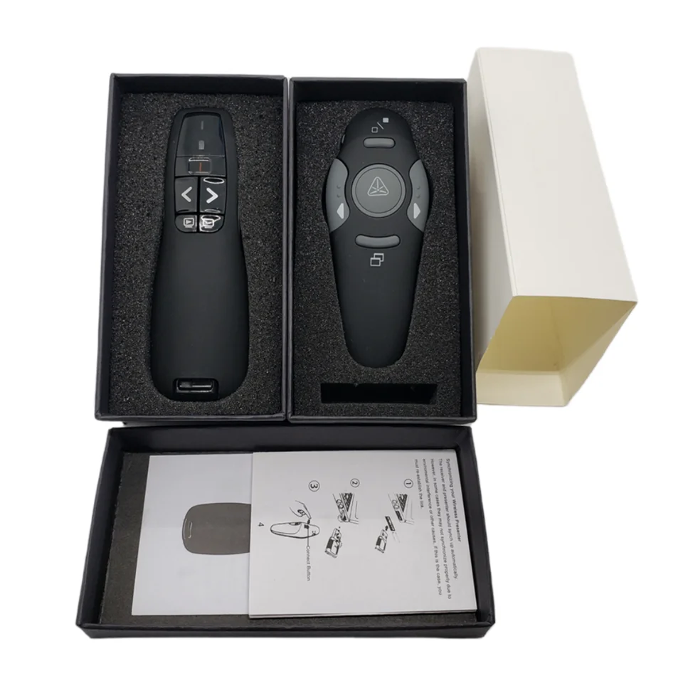 R400 Wireless Presenter Red Laser Pointer Ppt Presentation 24ghz Rf