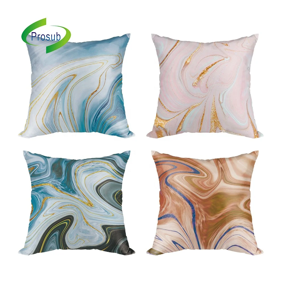 Prosub Sublimation Blank Pillow Cover Custom Peach Skin Polyester