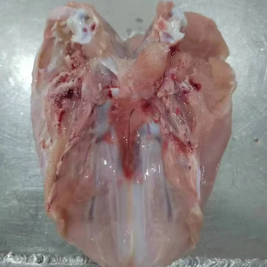 Eri Koraanin Tavoin Valmistettu Pakastekana Rinta Luulla Ja Nahalla