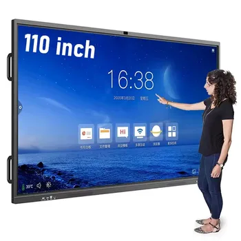 84 Inch Digital Interactive Whiteboard Smart Board Office 4k Android Ops Digital Board Touch Interactive Whiteboard For Sale