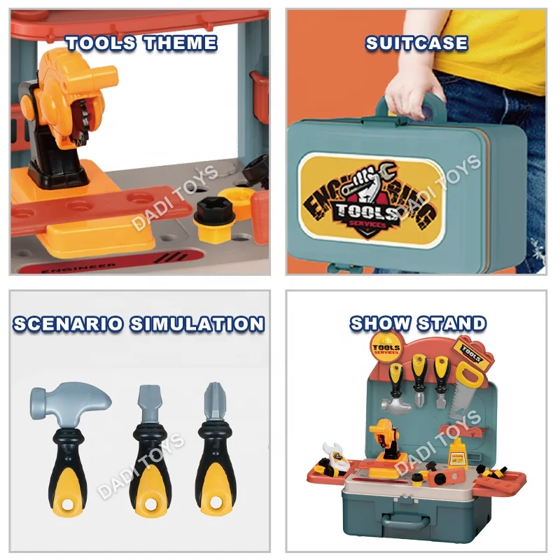 Новый образовательный набор инструментов «сделай сам» для мальчиков инструменты игры пластиковый ключ отвертка Набор инструментов игрушки для детей