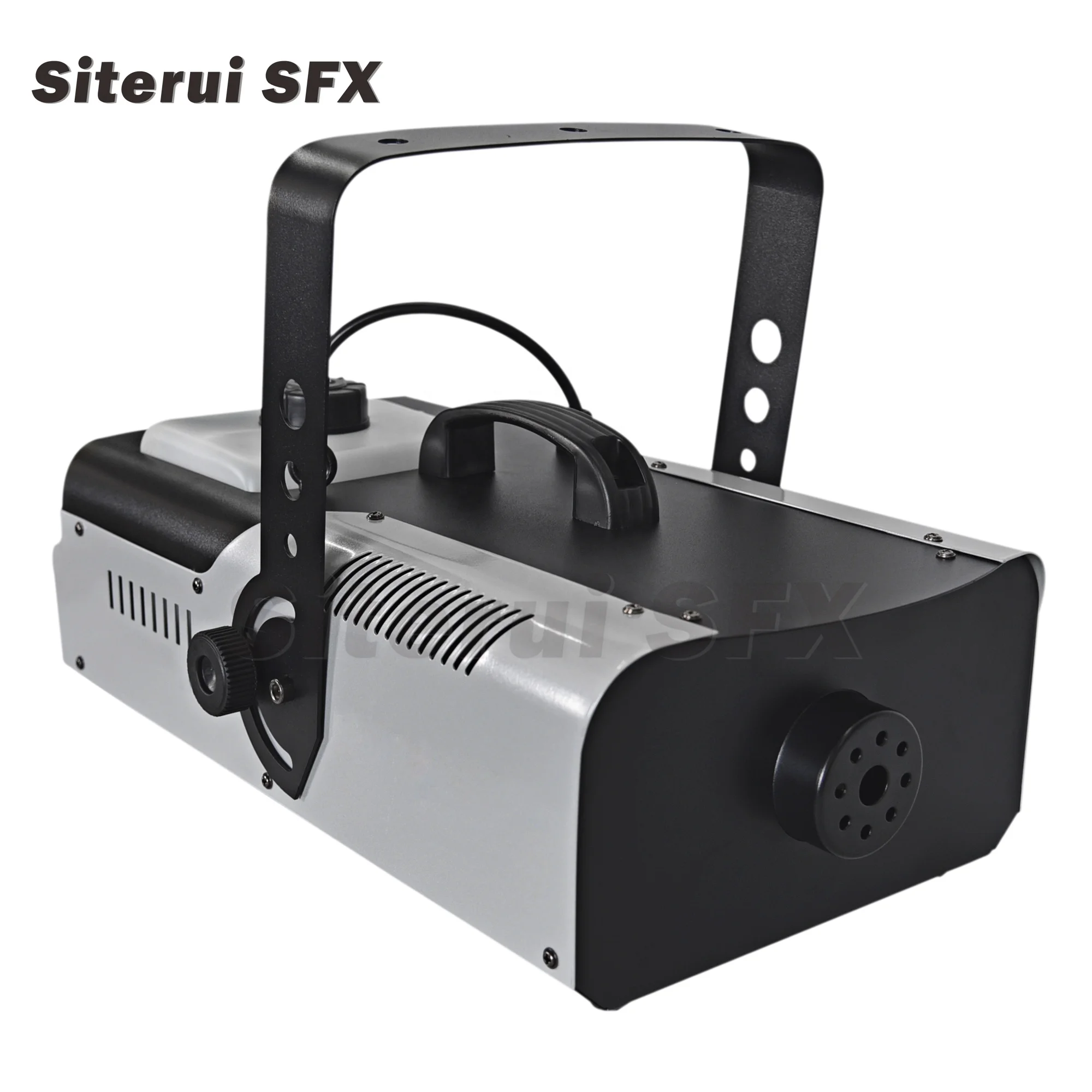 SITERUI SFX Stage Effect Disco Fog Smoke Machine Wireless Remote Control 1200W Fogger Regular Fog Machine for Stage Wedding Bars