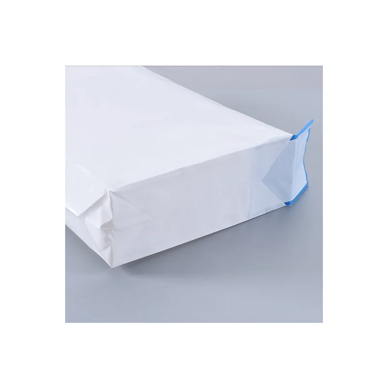 Contractor Heavy Duty PE Laminated Kraft Paper Industrial Construction Bags With Valve for Cement Mortar Grout  Powder Packaging
