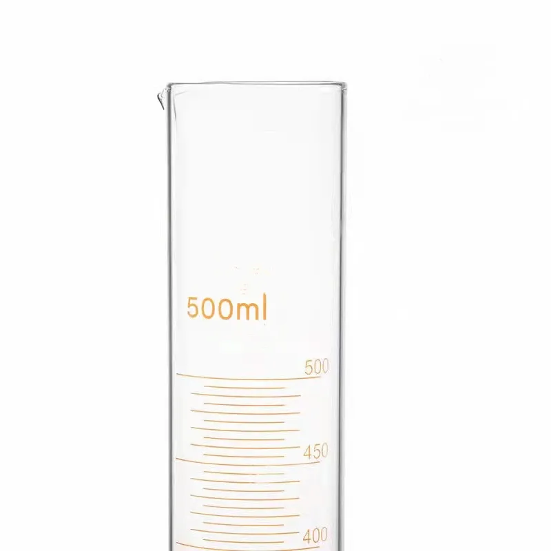 Высококачественные лабораторные инструменты мерный цилиндр из боросиликатного стекла 1000 5-3 3
