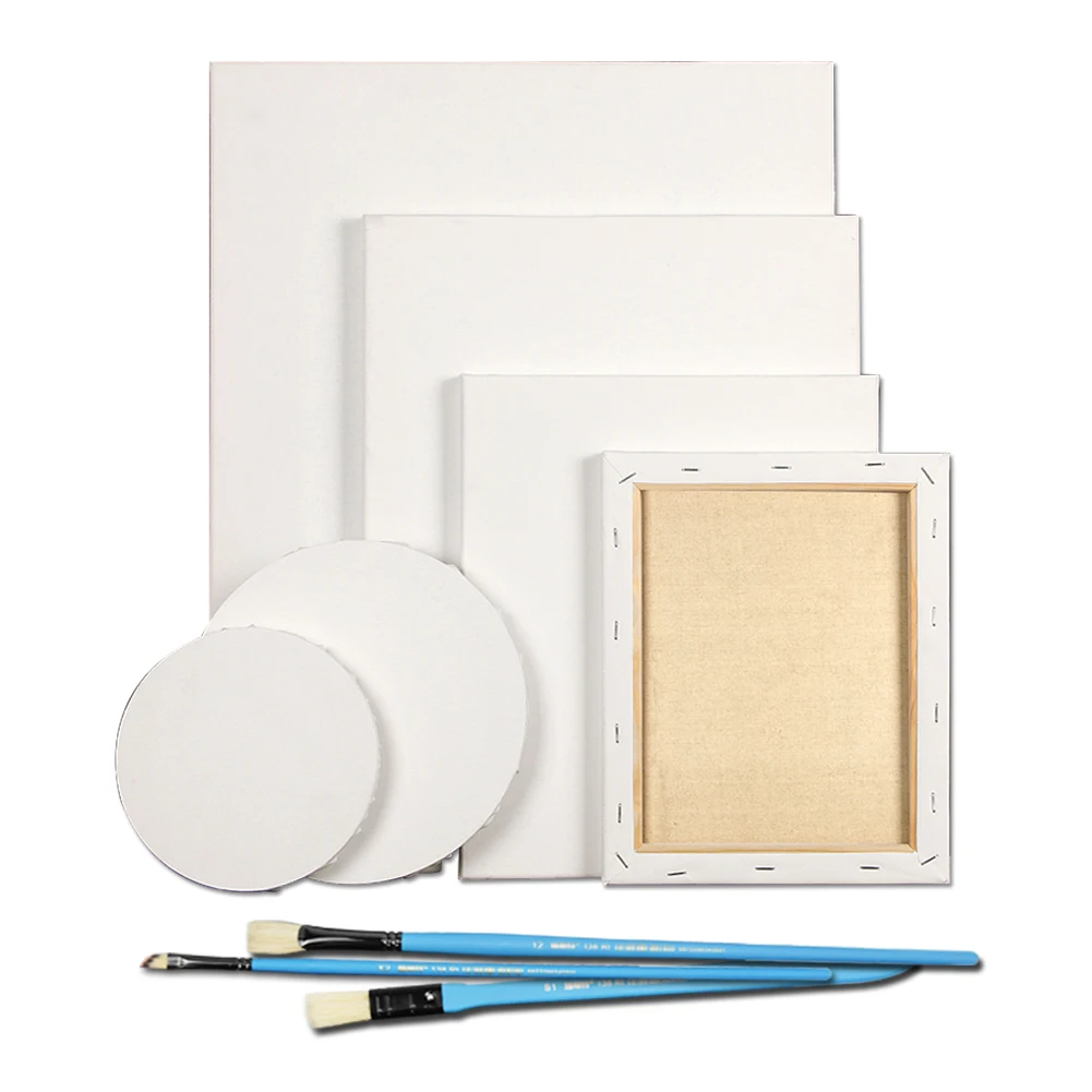 Limited Time Huge Discount 8*10 Inch Pine Frame 100 Cotton White Blank