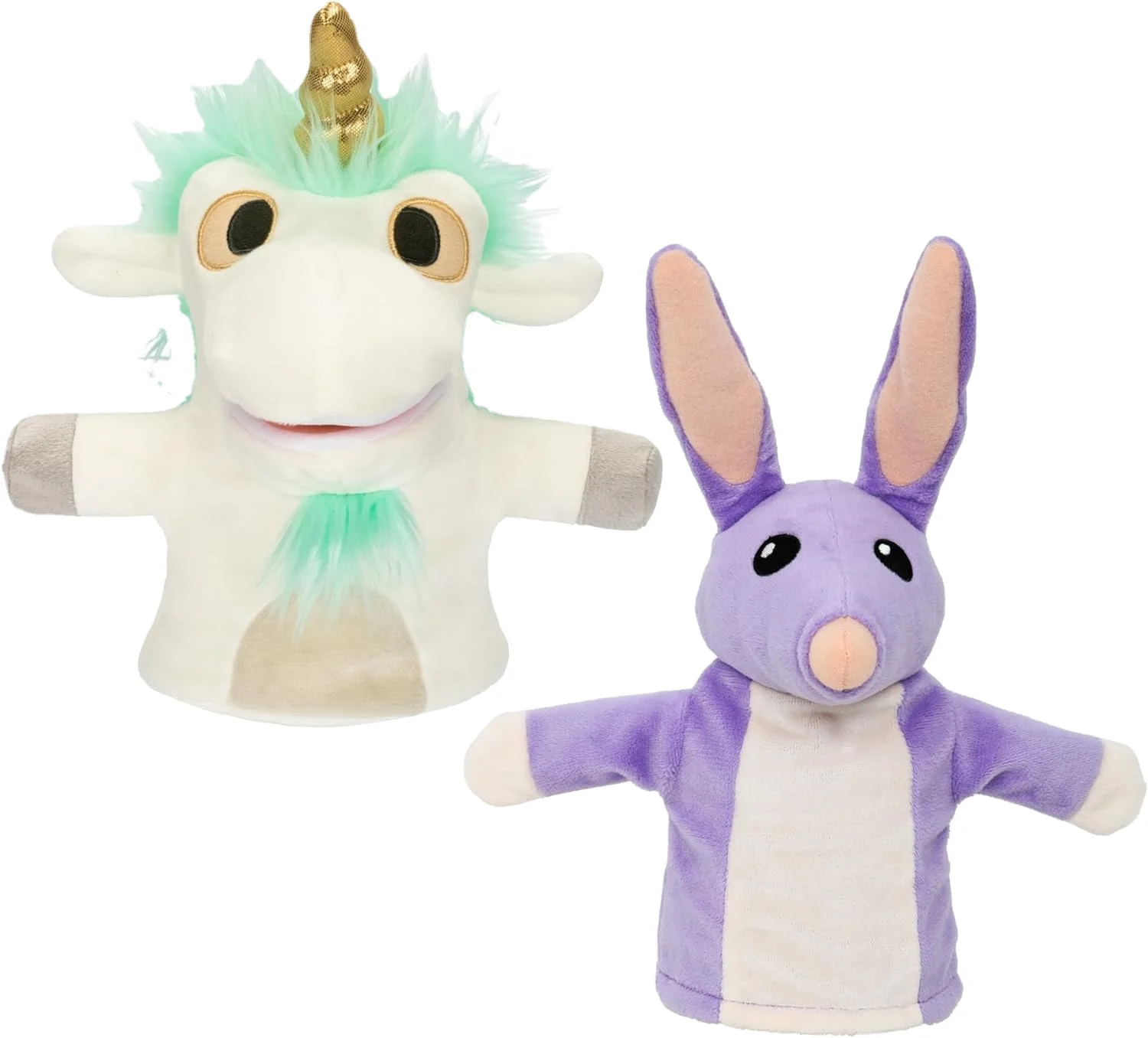 Factory Price Wholesale Early Learning Children Plush Stuffed Toy Hand Puppet Children Bob Bilby and Unicorse Plush Puppets
