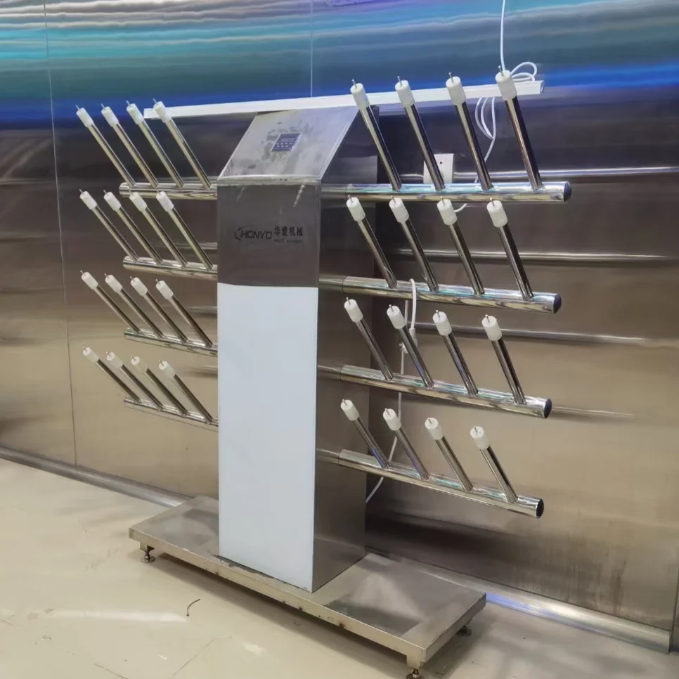 Commercial stainless steel boot dryer-hot air circulation rack with rapid drying heating system, suitable for food factories