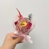 7#  Mini papel rosa girasol